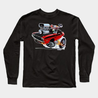 Vince Crain High Octane 1970 Dodge Challenger Long Sleeve T-Shirt